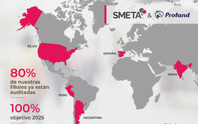 La auditoría SMETA ha sido completada en las filiales de Estados Unidos